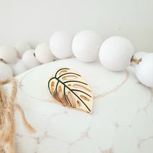 Load image into Gallery viewer, "Swiss Cheese" Monstera Adansonii Lapel Pin